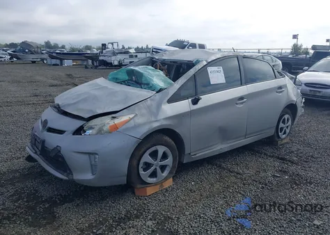 2012 Toyota Prius Three from USA, damaged, VIN JTDKN3DU4C5497523